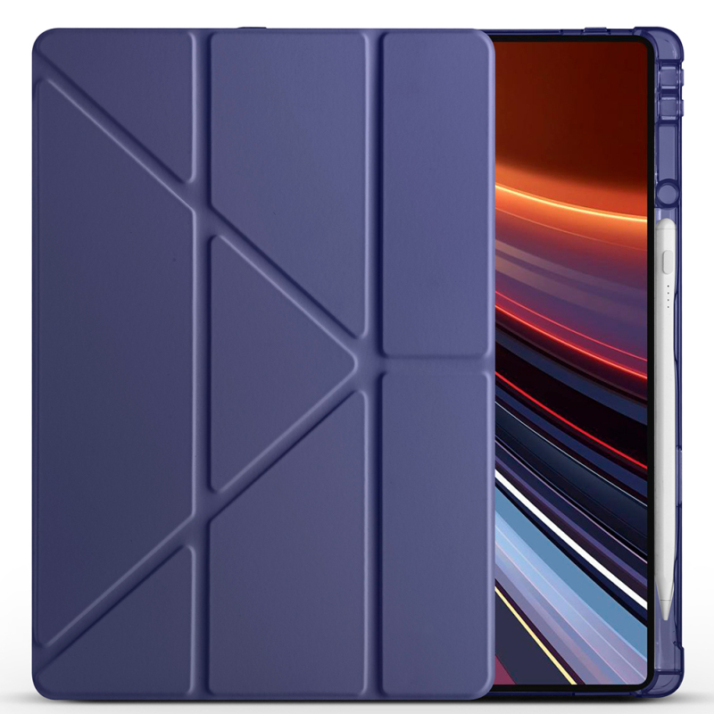 Honor Pad GT Pro Case Zore Tri Folding Pen Compartment Stand Case - 8
