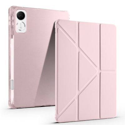 Honor Pad V9 Kılıf Zore Tri Folding Kalem Bölmeli Standlı Kılıf - 5