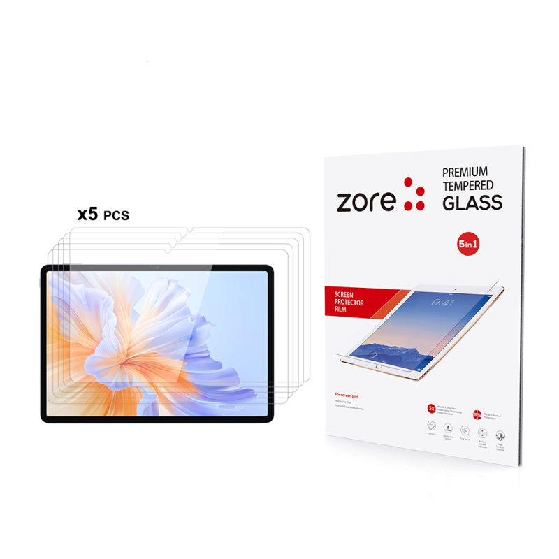 Honor Pad V9 Zore 5in1 Tablet Tempered Glass Screen Protector - 2