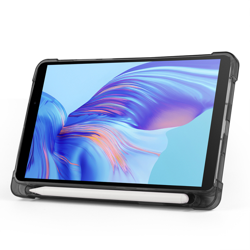 Honor Pad X7 8.7 Kılıf Zore Tri Folding Kalem Bölmeli Standlı Kılıf - 18