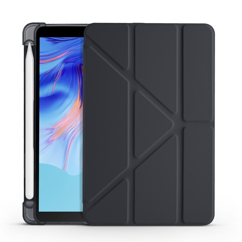 Honor Pad X7 8.7 Kılıf Zore Tri Folding Kalem Bölmeli Standlı Kılıf - 24