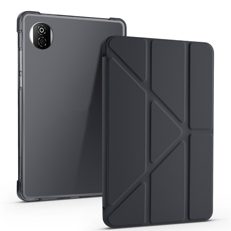 Honor Pad X7 8.7 Kılıf Zore Tri Folding Kalem Bölmeli Standlı Kılıf - 4