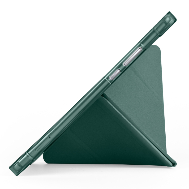 Honor Pad X7 8.7 Kılıf Zore Tri Folding Kalem Bölmeli Standlı Kılıf - 8