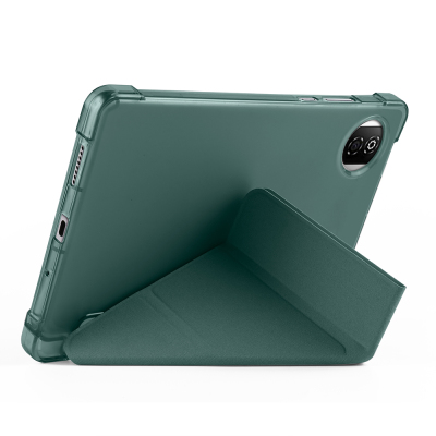 Honor Pad X7 8.7 Kılıf Zore Tri Folding Kalem Bölmeli Standlı Kılıf - 28