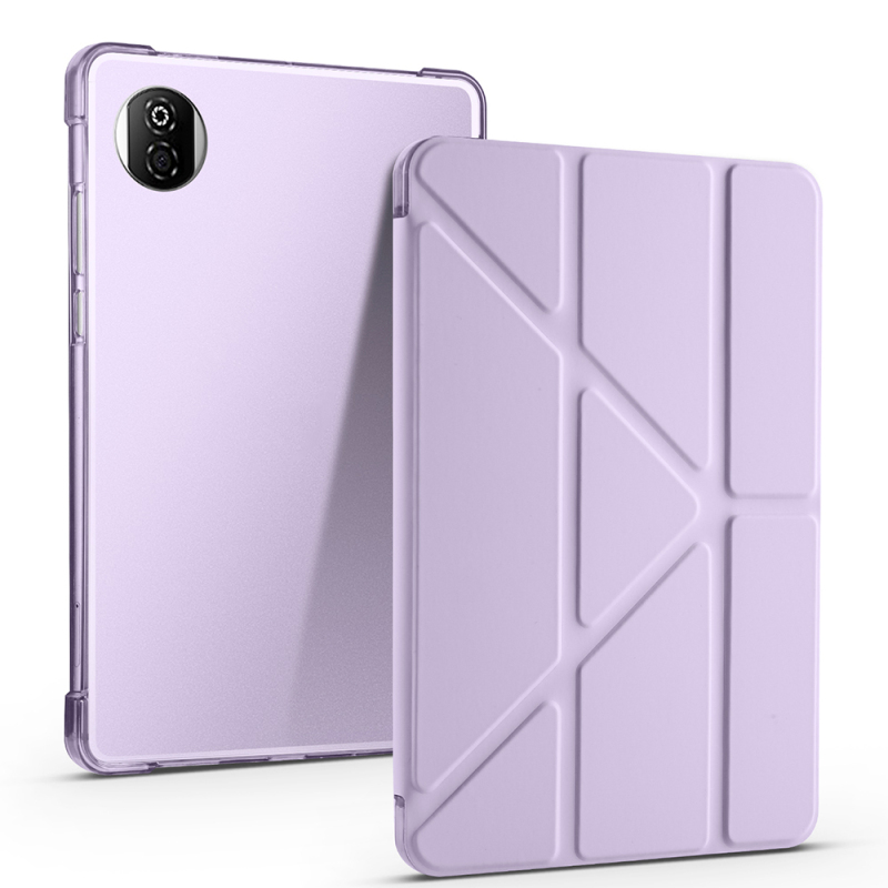 Honor Pad X7 8.7 Kılıf Zore Tri Folding Kalem Bölmeli Standlı Kılıf - 1