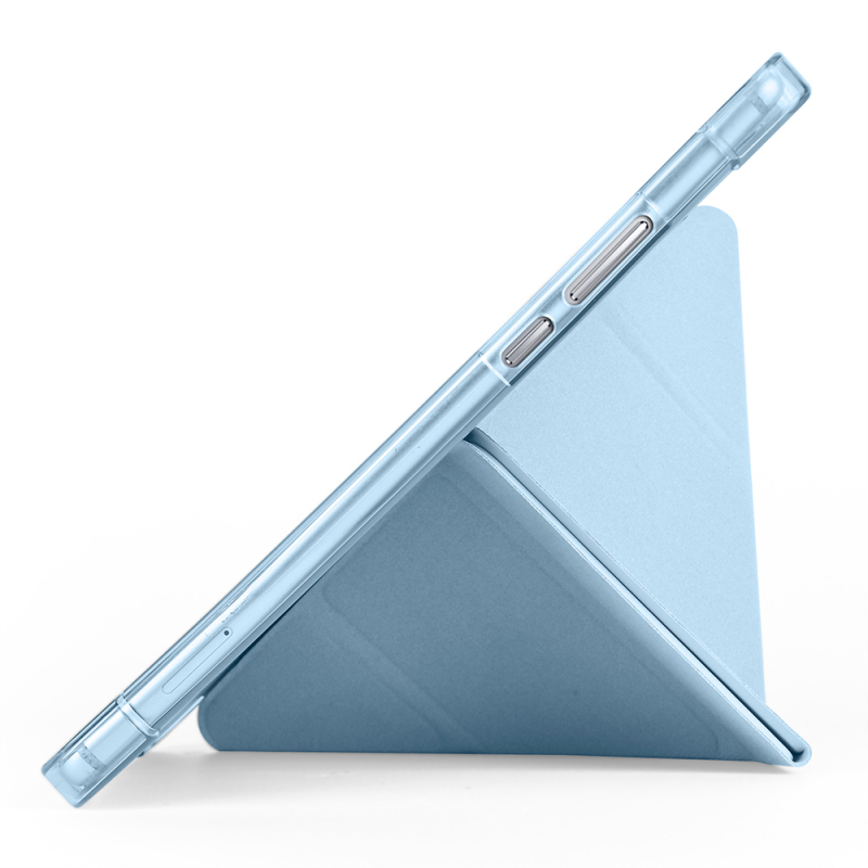 Honor Pad X7 8.7 Kılıf Zore Tri Folding Kalem Bölmeli Standlı Kılıf - 12