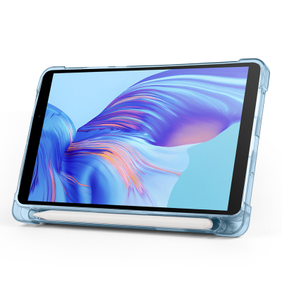 Honor Pad X7 8.7 Kılıf Zore Tri Folding Kalem Bölmeli Standlı Kılıf - 14