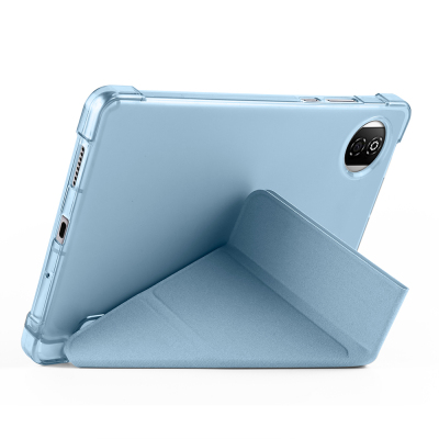 Honor Pad X7 8.7 Kılıf Zore Tri Folding Kalem Bölmeli Standlı Kılıf - 30