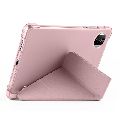 Honor Pad X7 8.7 Kılıf Zore Tri Folding Kalem Bölmeli Standlı Kılıf - 31