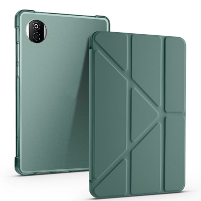 Honor Pad X7 8.7 Kılıf Zore Tri Folding Kalem Bölmeli Standlı Kılıf - 6