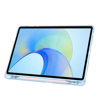 Honor Pad X8A Case Zore Tri Folding Stand Case with Pen Compartment - 37