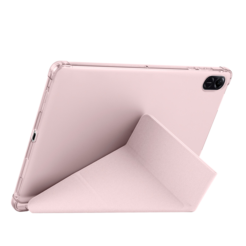 Honor Pad X8A Case Zore Tri Folding Stand Case with Pen Compartment - 34