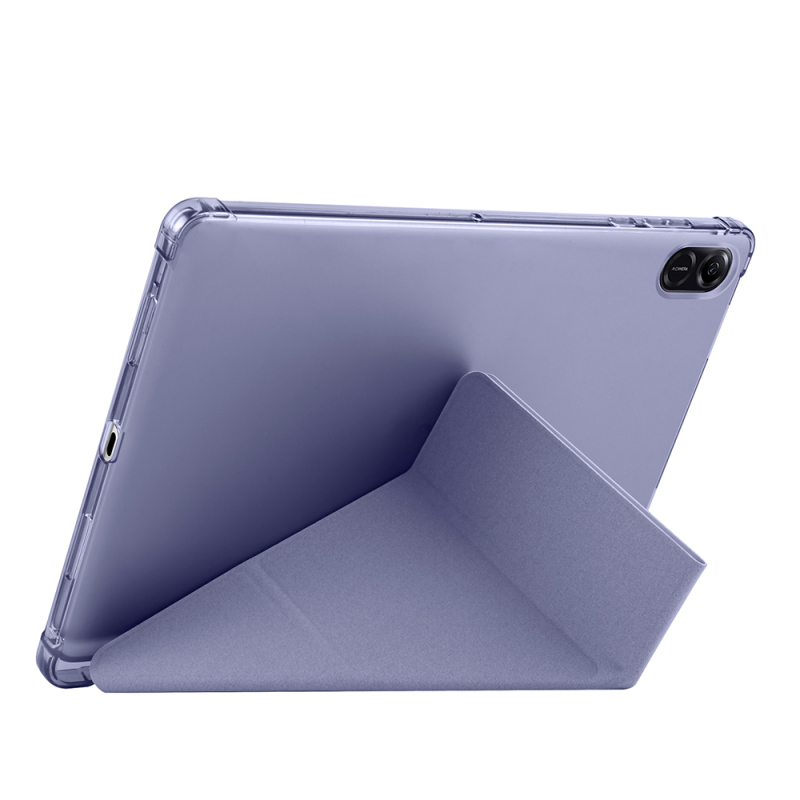 Honor Pad X8A Case Zore Tri Folding Stand Case with Pen Compartment - 12