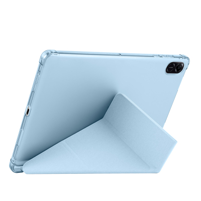 Honor Pad X8A Kılıf Zore Tri Folding Kalem Bölmeli Standlı Kılıf - 32