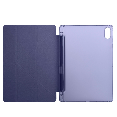 Honor Pad X8A Kılıf Zore Tri Folding Kalem Bölmeli Standlı Kılıf - 28