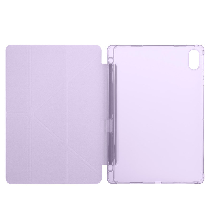 Honor Pad X8A Kılıf Zore Tri Folding Kalem Bölmeli Standlı Kılıf - 24