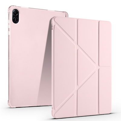Honor Pad X8A Kılıf Zore Tri Folding Kalem Bölmeli Standlı Kılıf - 3