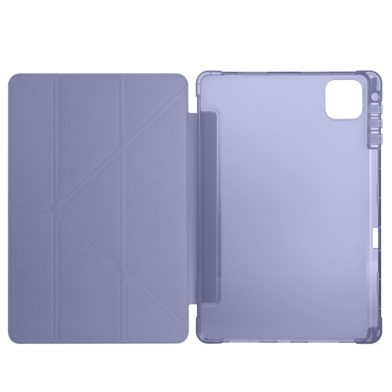 Honor Pad X9 Pro Kılıf Zore Tri Folding Kalem Bölmeli Standlı Kılıf - 12