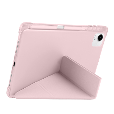 Honor Pad X9 Pro Kılıf Zore Tri Folding Kalem Bölmeli Standlı Kılıf - 17