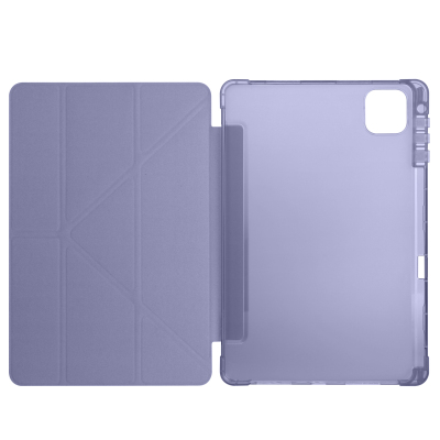 Honor Pad X9 Pro Kılıf Zore Tri Folding Kalem Bölmeli Standlı Kılıf - 12