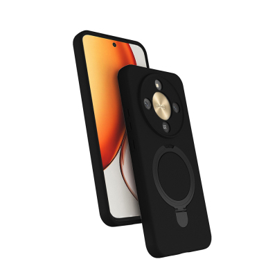 Honor X9D Kılıf M-safe Şarj Özellikli Standlı Zore Samara Kapak - 1