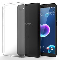 HTC Desire 12 Case Zore Süper Silikon Cover - 1