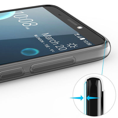 HTC Desire 12 Kılıf Zore Süper Silikon Kapak - 2