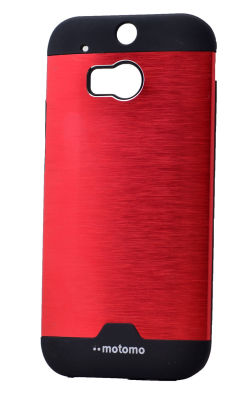 HTC One M8 Kılıf Zore Metal Motomo Kapak - 6
