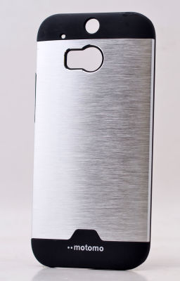 HTC One M8 Kılıf Zore Metal Motomo Kapak - 8