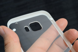 HTC One M9 Kılıf Zore Dört Noktalı Kapak - 2