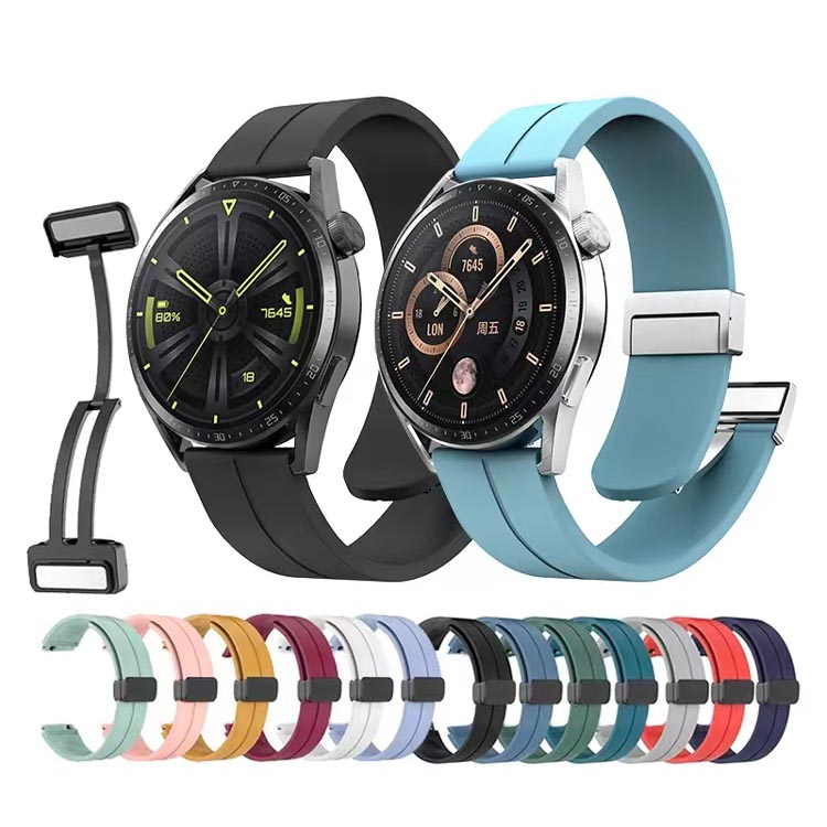 Huawei GT2 42mm KRD-84 20mm Silicone Band - 4