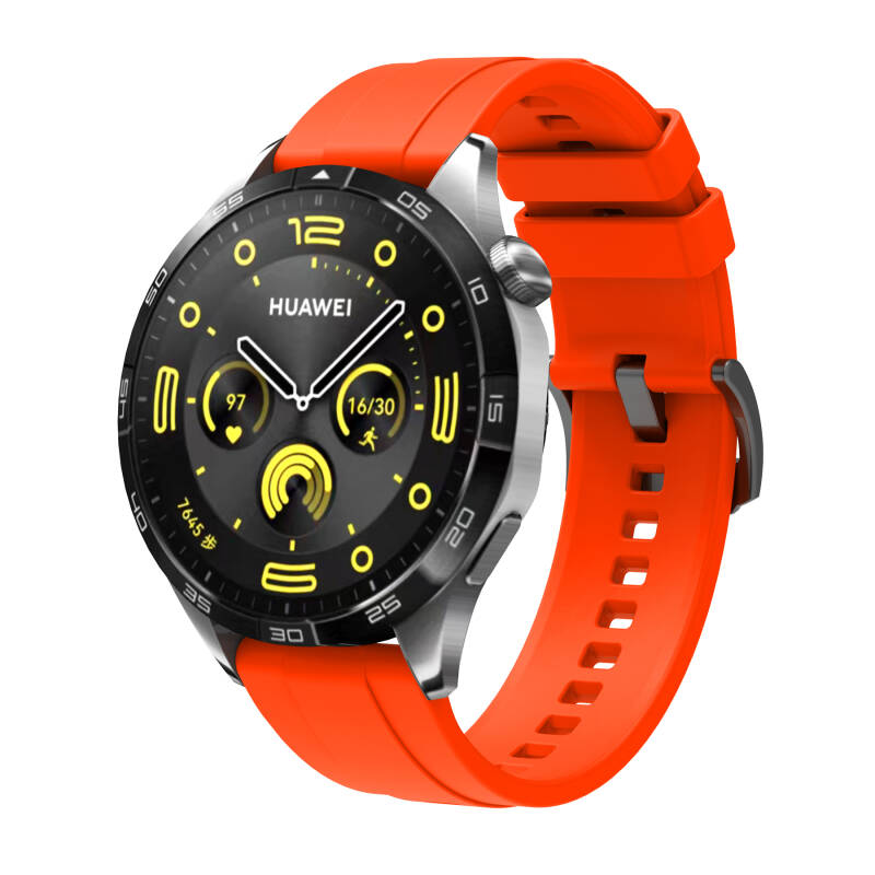 Huawei GT4 41mm Zore KRD-95 22mm Silicone Band - 11