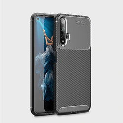 Huawei Honor 20 Case Zore Negro Silicon Cover - 1