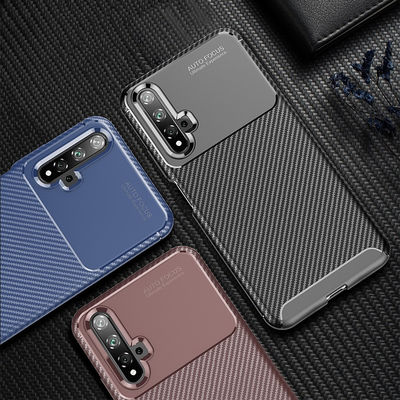 Huawei Honor 20 Case Zore Negro Silicon Cover - 3