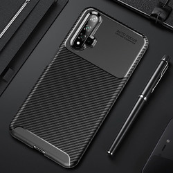Huawei Honor 20 Case Zore Negro Silicon Cover - 10