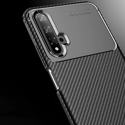 Huawei Honor 20 Kılıf Zore Negro Silikon Kapak - 4