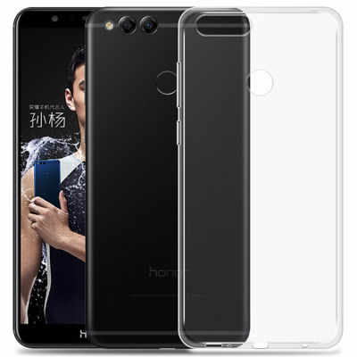 Huawei Honor 7X Kılıf Zore Ultra İnce Silikon Kapak 0.2 mm - 6