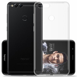 Huawei Honor 7X Kılıf Zore Ultra İnce Silikon Kapak 0.2mm - 2