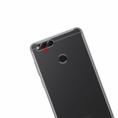 Huawei Honor 7X Kılıf Zore Ultra İnce Silikon Kapak 0.2mm - 7