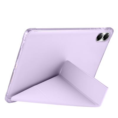 Huawei Honor Pad X9 11.5' Kılıf Zore Tri Folding Kalem Bölmeli Standlı Kılıf - 17