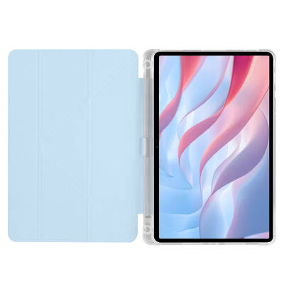 Huawei Honor Pad X9 11.5' Kılıf Zore Tri Folding Kalem Bölmeli Standlı Kılıf - 12