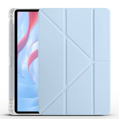 Huawei Honor Pad X9 11.5' Kılıf Zore Tri Folding Kalem Bölmeli Standlı Kılıf - 8