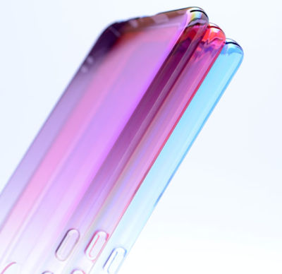 Huawei Mate 10 Pro Kılıf Zore Renkli Transparan Kapak - 5