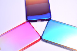 Huawei Mate 20 Lite Kılıf Zore Renkli Transparan Kapak - 2