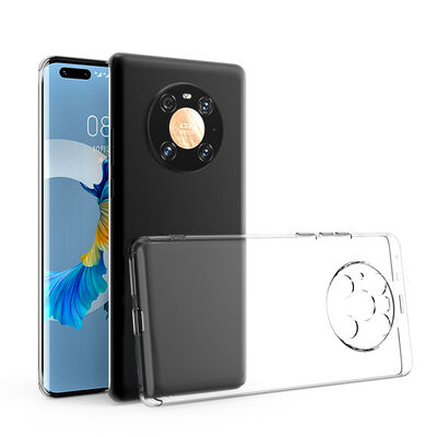 Huawei Mate 40 Pro Case Zore Kamera Korumalı Süper Silikon Cover - 1