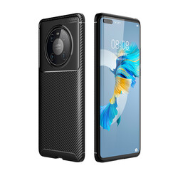 Huawei Mate 40 Pro Case Zore Negro Silicon Cover - 4