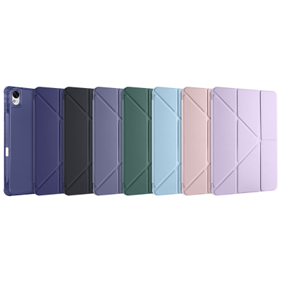 Huawei Matepad 11.5 2025 Kılıf Zore Tri Folding Kalem Bölmeli Standlı Kılıf - 51