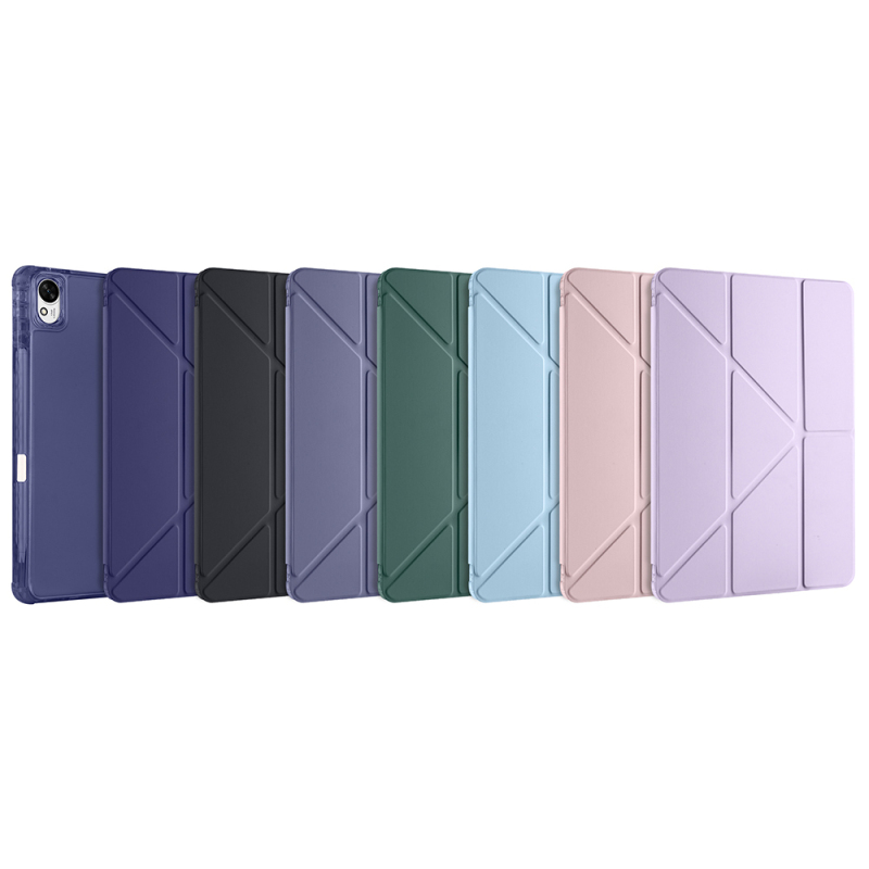 Huawei Matepad 11.5 2025 Kılıf Zore Tri Folding Kalem Bölmeli Standlı Kılıf - 51