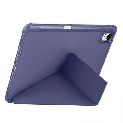 Huawei Matepad 11.5 2025 Kılıf Zore Tri Folding Kalem Bölmeli Standlı Kılıf - 27