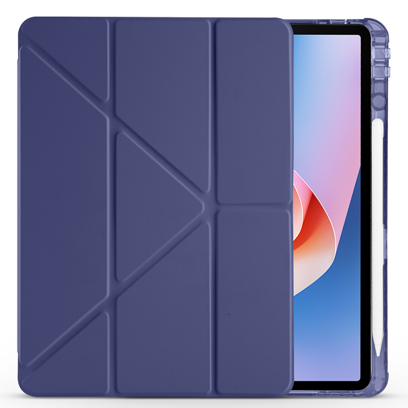 Huawei Matepad 11.5 2025 Kılıf Zore Tri Folding Kalem Bölmeli Standlı Kılıf - 38